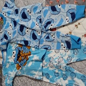 12 months pajamas set
